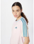 ADIDAS SPORTSWEAR Tricou funcțional 'Essentials 3-Stripes ' albastru pastel / roz - Pled.ro