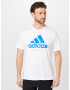 ADIDAS SPORTSWEAR Tricou funcțional 'Italy Graphic' bej / albastru / alb - Pled.ro