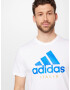 ADIDAS SPORTSWEAR Tricou funcțional 'Italy Graphic' bej / albastru / alb - Pled.ro