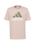 ADIDAS SPORTSWEAR Tricou funcțional bej deschis / oliv / alb - Pled.ro