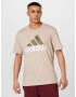 ADIDAS SPORTSWEAR Tricou funcțional bej deschis / oliv / alb - Pled.ro