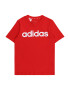 ADIDAS SPORTSWEAR Tricou funcțional 'Essentials Linear' roșu / alb - Pled.ro