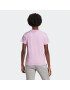 ADIDAS SPORTSWEAR Tricou funcțional 'Essentials' mauve / alb - Pled.ro