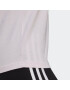 ADIDAS SPORTSWEAR Tricou funcțional 'Essentials' rosé / negru - Pled.ro