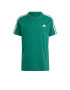 ADIDAS SPORTSWEAR Tricou funcțional 'Essentials 3-Stripes' verde smarald / alb - Pled.ro