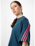 ADIDAS SPORTSWEAR Tricou funcțional 'Future Icons 3-Stripes' verde petrol / roz - Pled.ro