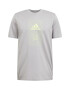 ADIDAS SPORTSWEAR Tricou funcțional galben pastel / gri deschis - Pled.ro