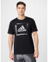 ADIDAS SPORTSWEAR Tricou funcțional gri deschis / negru / alb - Pled.ro