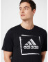 ADIDAS SPORTSWEAR Tricou funcțional gri deschis / negru / alb - Pled.ro