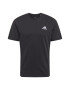 ADIDAS SPORTSWEAR Tricou funcțional negru / alb - Pled.ro