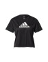 ADIDAS SPORTSWEAR Tricou funcțional negru / alb - Pled.ro