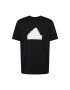 ADIDAS SPORTSWEAR Tricou funcțional 'Future Icons' negru / alb - Pled.ro