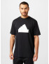 ADIDAS SPORTSWEAR Tricou funcțional 'Future Icons' negru / alb - Pled.ro