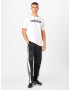 ADIDAS SPORTSWEAR Tricou funcțional 'Essentials' negru / alb - Pled.ro