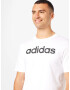 ADIDAS SPORTSWEAR Tricou funcțional 'Essentials' negru / alb - Pled.ro