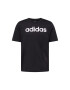 ADIDAS SPORTSWEAR Tricou funcțional 'Essentials' negru / alb - Pled.ro