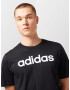 ADIDAS SPORTSWEAR Tricou funcțional 'Essentials' negru / alb - Pled.ro