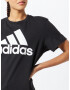 ADIDAS SPORTSWEAR Tricou funcțional negru / alb - Pled.ro