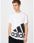 ADIDAS SPORTSWEAR Tricou funcțional negru / alb - Pled.ro