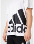 ADIDAS SPORTSWEAR Tricou funcțional negru / alb - Pled.ro