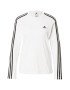 ADIDAS SPORTSWEAR Tricou funcțional 'Essentials 3-Stripes' negru / alb - Pled.ro