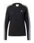 ADIDAS SPORTSWEAR Tricou funcțional 'Essentials 3-Stripes' negru / alb - Pled.ro