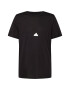 ADIDAS SPORTSWEAR Tricou funcțional 'New Fit' negru / alb - Pled.ro