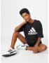 ADIDAS SPORTSWEAR Tricou funcțional 'Future Icons Badge Of Sport' negru / alb - Pled.ro