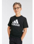 ADIDAS SPORTSWEAR Tricou funcțional 'Essentials' negru / alb - Pled.ro