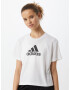 ADIDAS SPORTSWEAR Tricou funcțional negru / alb - Pled.ro