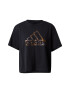 ADIDAS SPORTSWEAR Tricou funcțional 'Reptile Badge of Sport Graphic' portocaliu / negru - Pled.ro