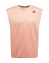 ADIDAS SPORTSWEAR Tricou funcțional portocaliu pastel / negru - Pled.ro