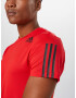 ADIDAS SPORTSWEAR Tricou funcțional roșu deschis / negru - Pled.ro