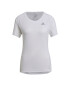 ADIDAS SPORTSWEAR Tricou funcțional 'Runner' gri / alb - Pled.ro