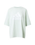 ADIDAS SPORTSWEAR Tricou funcțional verde pastel / alb - Pled.ro