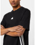 ADIDAS SPORTSWEAR Tricou funcțional 'Future Icons 3-Stripes' negru / alb - Pled.ro