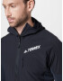 ADIDAS TERREX Jachetă fleece funcțională 'Techrock Flooce Wind ' gri / negru / alb - Pled.ro