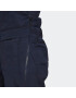 ADIDAS TERREX Pantaloni outdoor 'Resort Two-Layer Insulated Bib' albastru închis / alb - Pled.ro