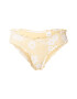 AERIE Slip costum de baie galben / alb - Pled.ro