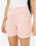 AÉROPOSTALE Pantaloni roz pastel / alb - Pled.ro