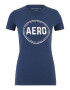 AÉROPOSTALE Tricou bleumarin / argintiu - Pled.ro