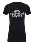 AÉROPOSTALE Tricou negru / alb - Pled.ro