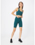 aim'n Leggings verde smarald / alb - Pled.ro