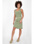 Alife and Kickin Rochie 'Jennifer AK' castaniu / verde deschis - Pled.ro