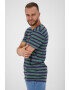 Alife and Kickin Tricou albastru / maro / negru - Pled.ro