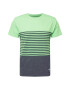 Alife and Kickin Tricou 'BenAK' bleumarin / verde măr - Pled.ro