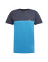 Alife and Kickin Tricou 'LeoAK' albastru marin / azur / ocru - Pled.ro