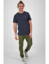 Alife and Kickin Tricou 'MaddoxAK' albastru marin / maro - Pled.ro