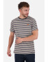 Alife and Kickin Tricou 'NicAK' albastru marin / alb - Pled.ro