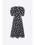 Aligne Rochie 'Ginn' negru / alb - Pled.ro